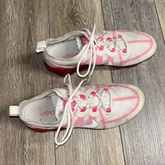 Nike Air Vapormax Summit Pink White Womens US Size 8.5 Running Shoes AR6632-105 - Picture 2 of 12